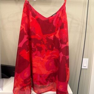 Torrid Sophie Chiffon Swing Cami Shady Rose Floral